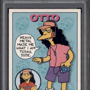 1993 Skybox Simpsons Characters Promo #18 Otto PSA 10 Store Online