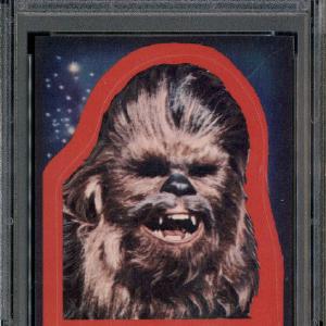 1977 Star Wars Sticker #16 Chewbacca PSA 10 Clearance Cheapest Pice