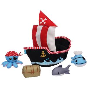 Pirate Ship Floating Fill n Spill Bath Toy For Sale Online