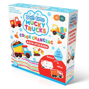 Buddy And Barney Colour Changing Bath Stickers - Mucky Trucks Official Site Cheap Online