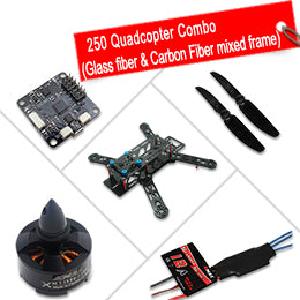 250 Quadcopter Combo (Glass fiber & Carbon Fiber mixed frame) Sale Pick A Best