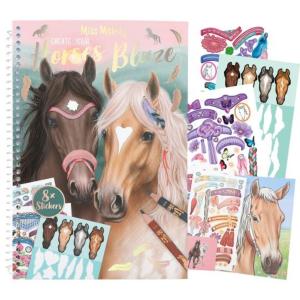 Depesche Miss Melody Create Your Own Horses Blaze Colouring Book Clearance Sast