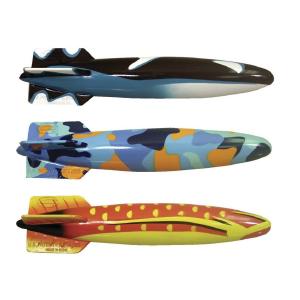 Swimways 12276 Toypedo Pool Toy, 2" x 10" x 2", Assorted Colors Outlet Largest Supplier