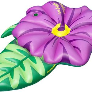 Swimline 90540 Inflatable Flower Pool Float, Green/Pink Cheap Sale Amazing Pice