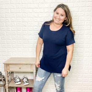 "A Little Slice of Heaven" Cuffed Sleeve (Multiple Colors) Outlet With Credit Card