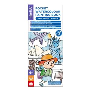 MierEdu Pocket Watercolour Painting Book - Around The World Sale Lowest Pice