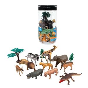 Animal Planet - Wild Animals (13pc Bucket) Outlet Deals