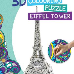 Anker Play 3D Colouring Puzzle Eiffel Tower 100% Guaranteed