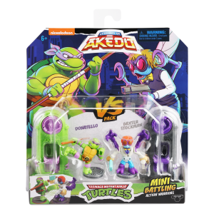 Akedo Teenage Mutant Ninja Turtles S1 Versus Pack - Donatello Vs Baxter Stockman Outlet Factory Outlet