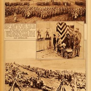 1922 Rotogravure World War I American Army Soldiers Occupied Germany Historic Cheap Sale Geniue Stockist