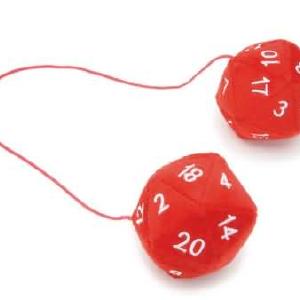 20-Sided Plush Dangler Clearance Store For Sale