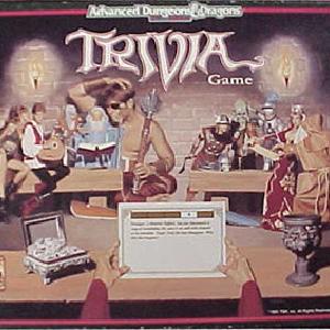 AD&D Trivia Game Clearance Inexpensive