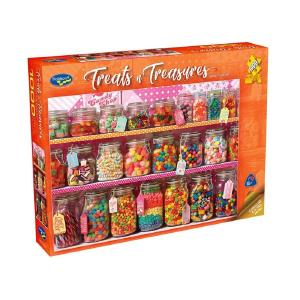 TREATS N TREASURES 1000 PIECE PUZZLE CANDY COUNTER Free Shipping Fashion Style