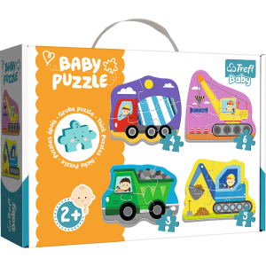 TREFL BABY PUZZLE VEHICLES ON THE CONSTRUCTION SITE Official Site