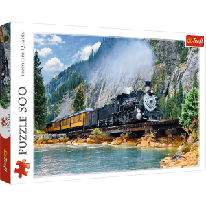 TREFL 500 PIECE PUZZLE MOUNTAIN TRAIN Stockist Online
