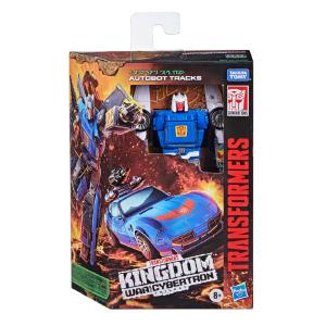 Transformers War For Cybertron Kingdom Deluxe Class Figure Autobot Tracks Brand New Unisex