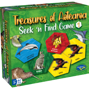 TREASURES OF AOTEAROA SEEK N FIND GAME S1 Explore