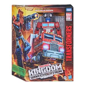 Transformers War For Cybertron Kingdom Leader Class Figure Optimus Prime Cost For Sale