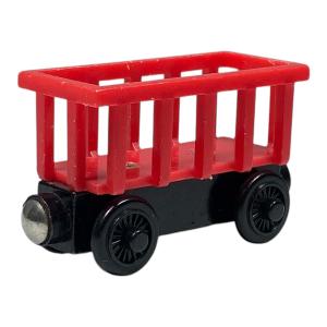 1998 Wooden Railway Red Circus Car Big Discount For Sale