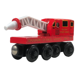 2000 Wooden Railway Fire Train Cheap Sale Huge Surprise