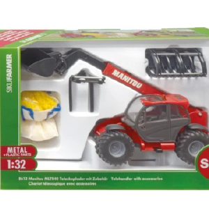 Siku 8613 1:32 4Pc Manitou mlt840 Telehandler Set Recommend