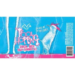 Flying Dog Pool Hopping Deck Beer Hazy Summer Ale Outlet Geniue Stockist