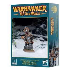 Warhammer The Old World: Dwarf King With Oathstone Outlet Clearance Store