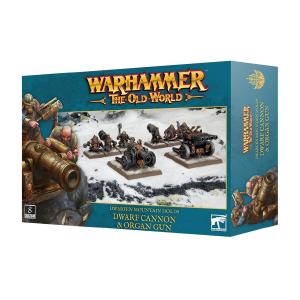 Warhammer The Old World: Dwarf Cannon & Organ Gun Buy Online Cheap Pice