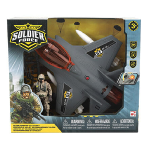 Soldier FoRCe Light & Sounds Falcon Command Jet Playset Cheap Sale Buy