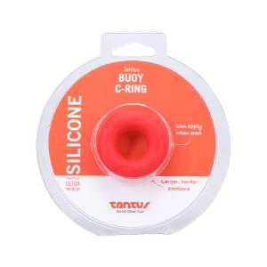 Tantus Buoy C-Ring Small Red Discount Free Shipping