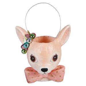 Large Pink Pastel Fawnie Bucket Free Shipping Fashion Style