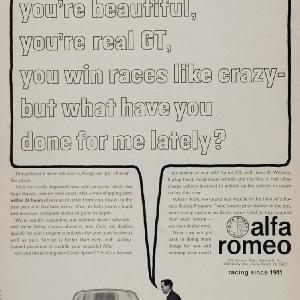1966 Alfa Romeo Giulia Sprint GTA Vintage Car Print Ad - ORIGINAL ALFAR Cheap Sale Pay With Paypal