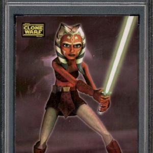 2008 Topps Star Wars Clone Wars #3 Ahsoka Tano PSA 7 Discounts Cheap Pice