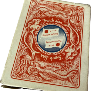 Vintage French Line Compagnie Generale Transatlantique Deck of Cards Comfortable Online