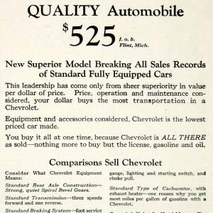 1922 Ad Vintage Superior Model Chevrolet Automobile Antique Car Price YFL1 Official Cheap Online