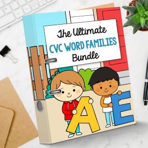 The Ultimate CVC Word Families Bundle just $19 ($160 VALUE) Discount Largest Supplier