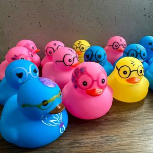 Set of Two Fantasy Character Rubber Ducks Clearance Good Selling