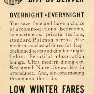 1937 Ad Union Pacific Railroad Logo Pullman Train Trip - ORIGINAL TM6 Tumblr Cheap Pice