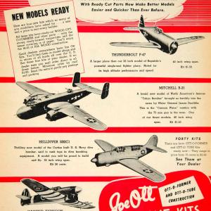 1944 Ad Joe Ott Model Airplane Toy WWII Aircraft 415 W Superior St Chicago YAT1 2025 Unisex Online