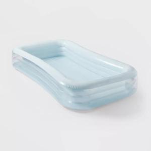 Deluxe Rectangular Family Pool Blue Cheap Nicekicks