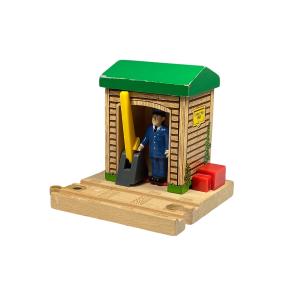 2001 Wooden Railway Conductor's Shed Affordable Sale Online