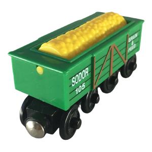 2001 Wooden Railway Sodor Grain & Feed Car Extremely For Sale