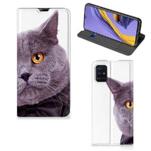 Samsung Galaxy A51 Hoesje maken Kat Sale Exclusive