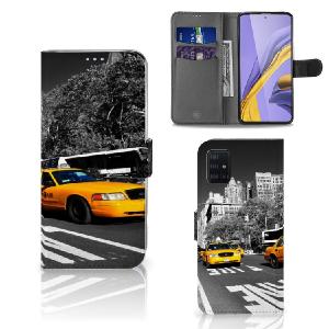 Samsung Galaxy A51 Flip Cover New York Taxi Discount 2025 Unisex