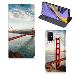 Samsung Galaxy A51 Book Cover Golden Gate Bridge Low Pice Fee Shipping Cheap Online
