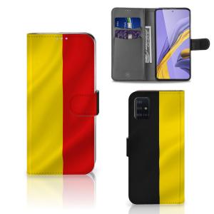 Samsung Galaxy A51 Bookstyle Case Belgische Vlag Clearance 100% Original