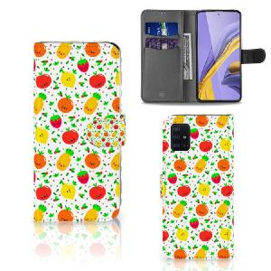 Samsung Galaxy A51 Book Cover Fruits Discount Cheapest