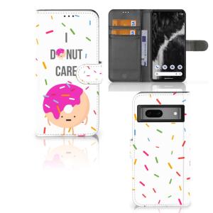 Google Pixel 7 Book Cover Donut Roze Sale Wide Range Of