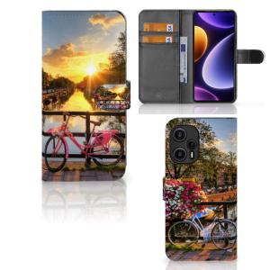 Xiaomi Poco F5 Flip Cover Amsterdamse Grachten Clearance Pices