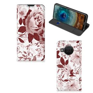 Bookcase Nokia X20 | X10 Watercolor Flowers Cheapest Pice Cheap Online